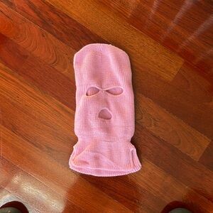 Pink Ski Mask